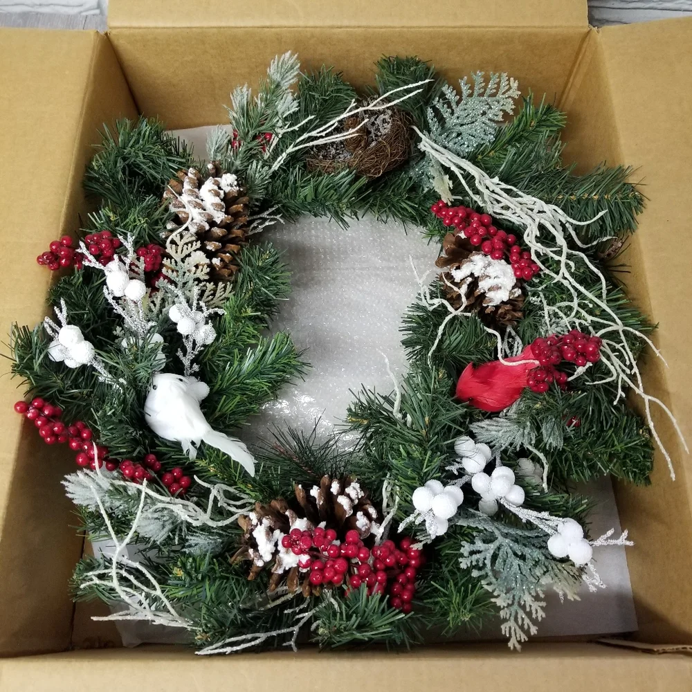 Nature/bird wreath
